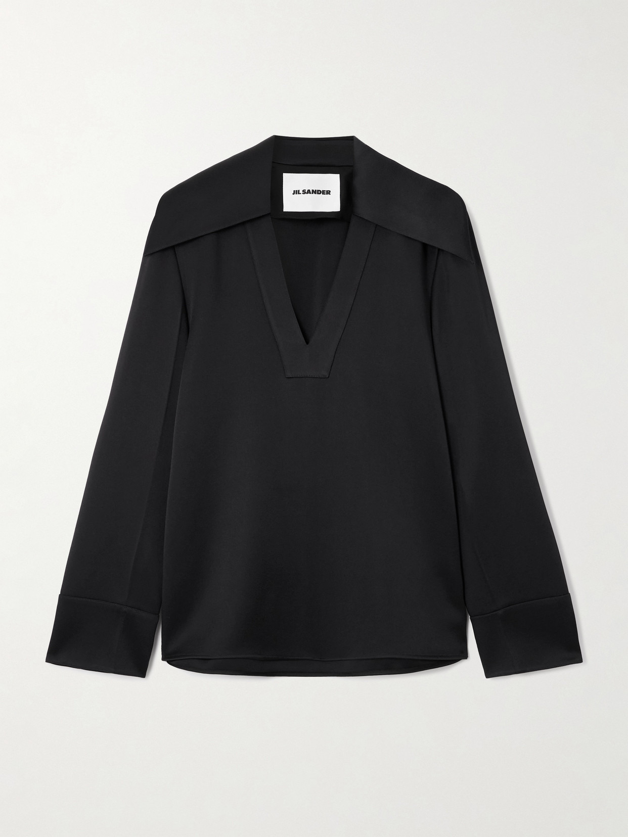 Satin-crepe Blouse - 1