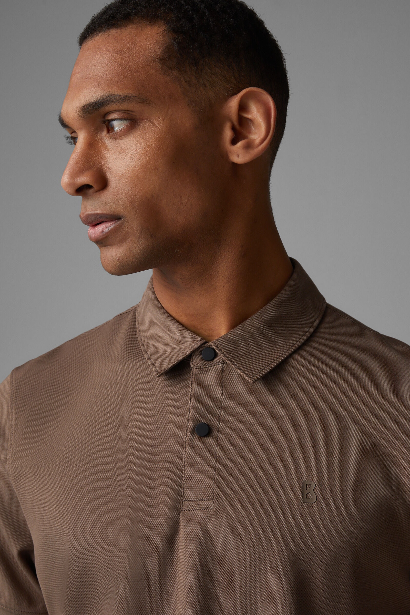 Timo Polo shirt in Brown - 4