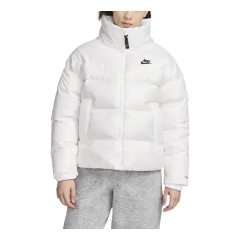 (WMNS) Nike Sportswear Therma-FIT City Series Logo 'White' DV0555-100 - 1