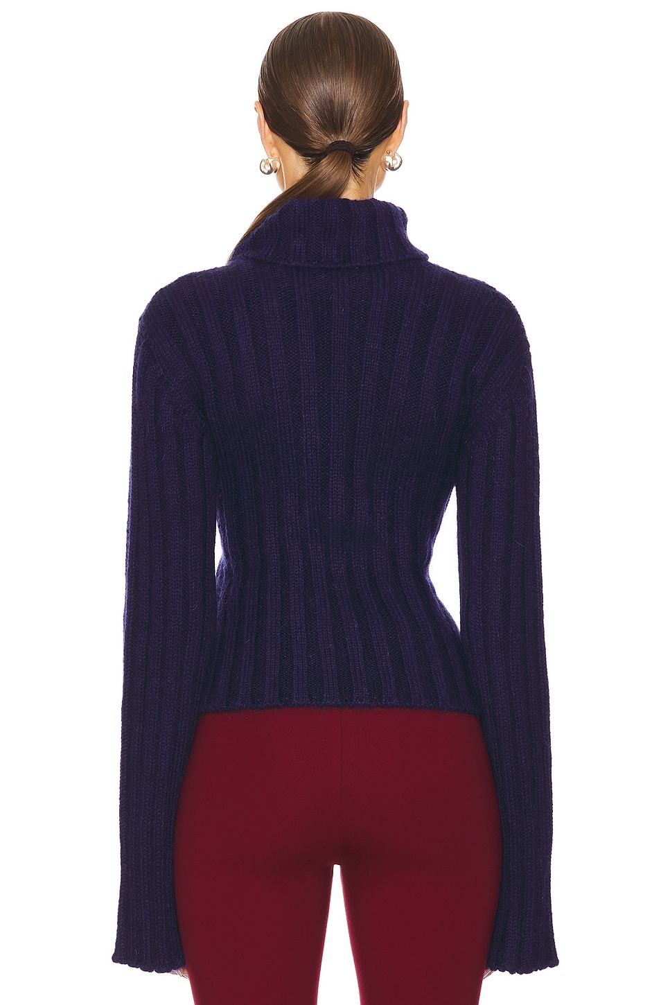 Twisted Turtleneck Sweater - 3