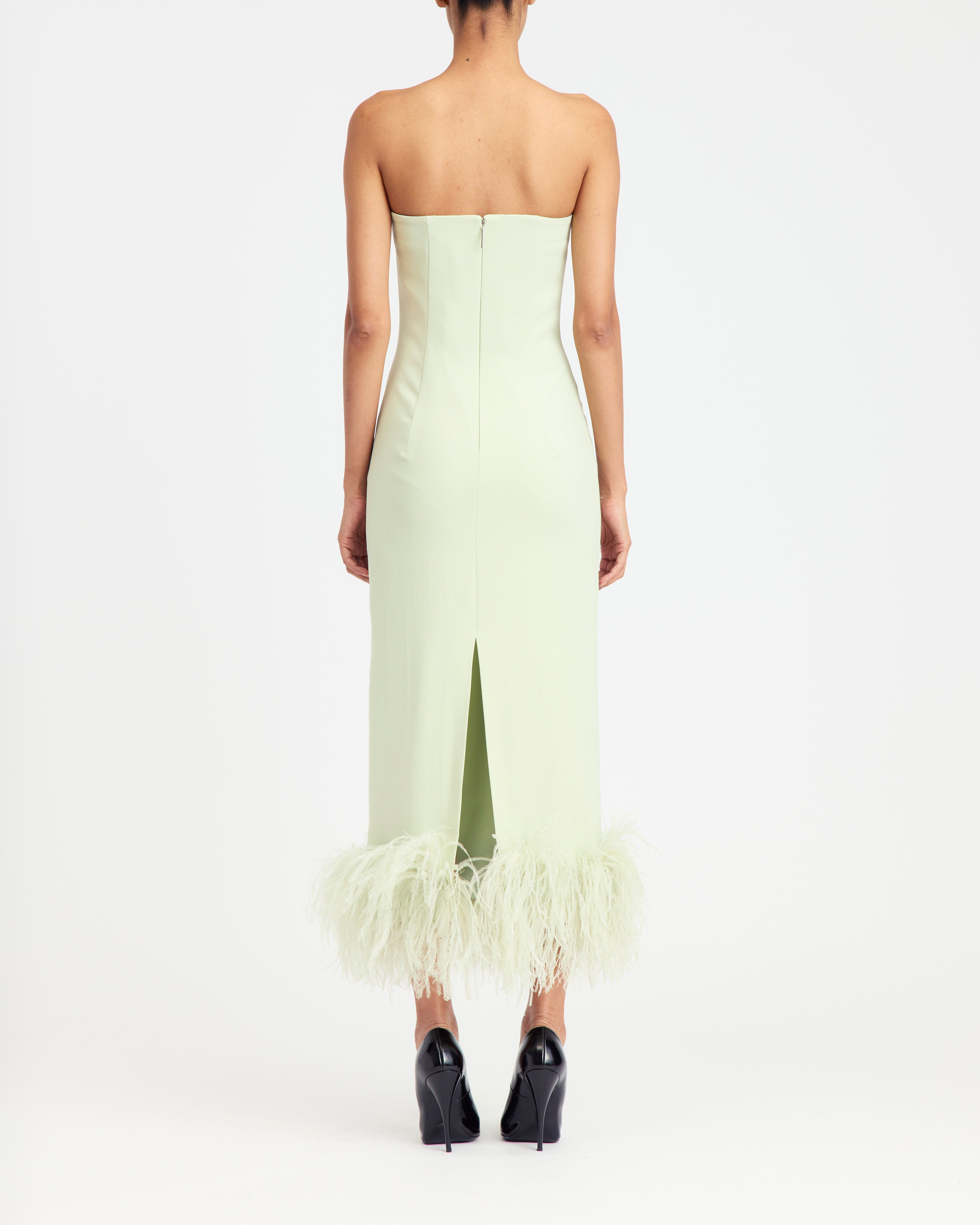 MINELLI MIDI DRESS IN CREPE - 4