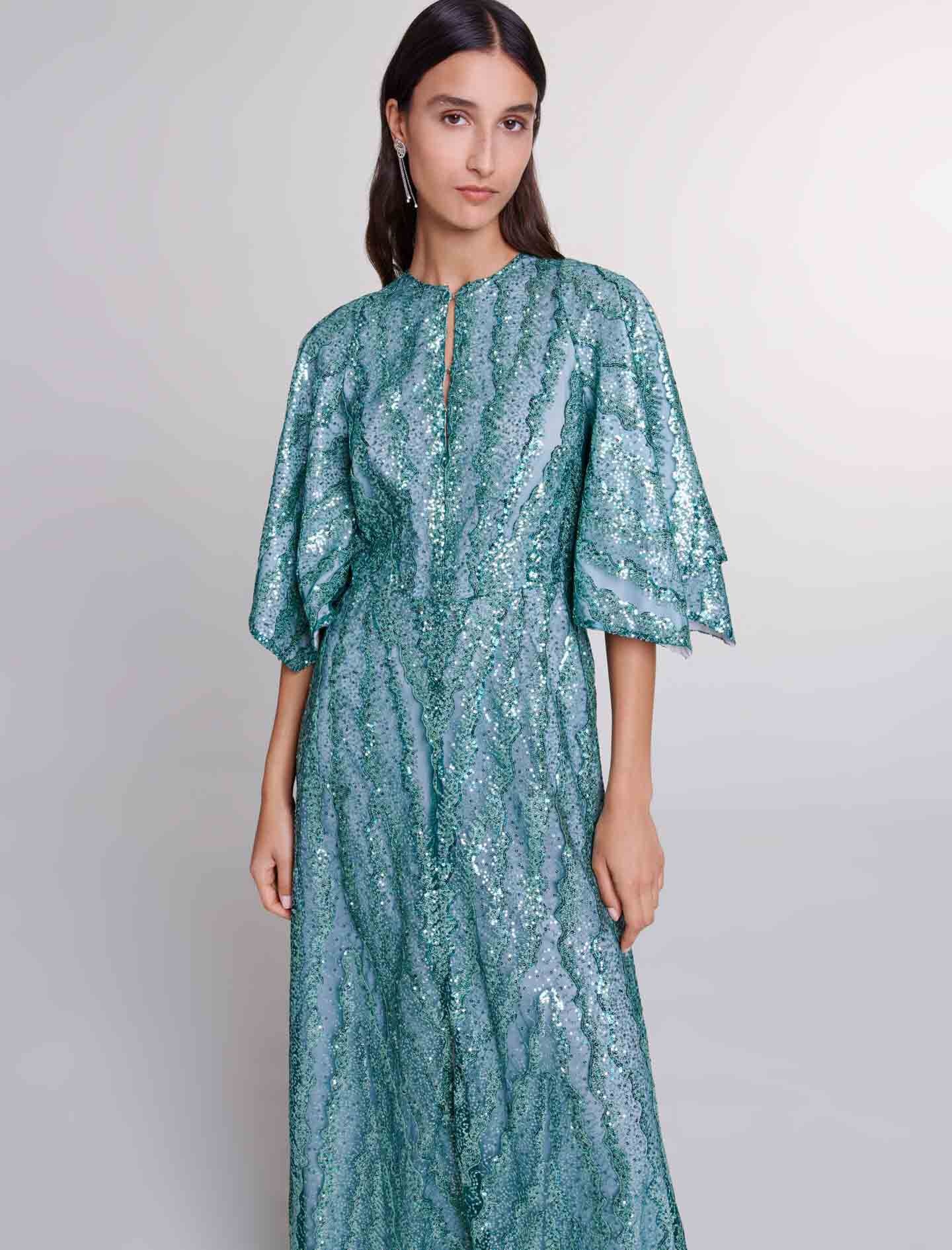 Sequin maxi dress - 6