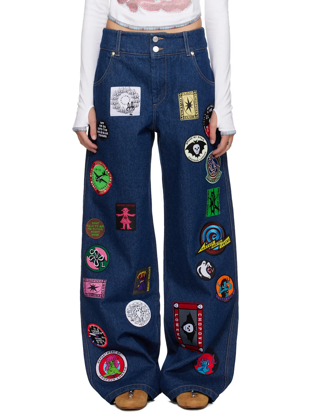 Navy Wicko Jeans - 1