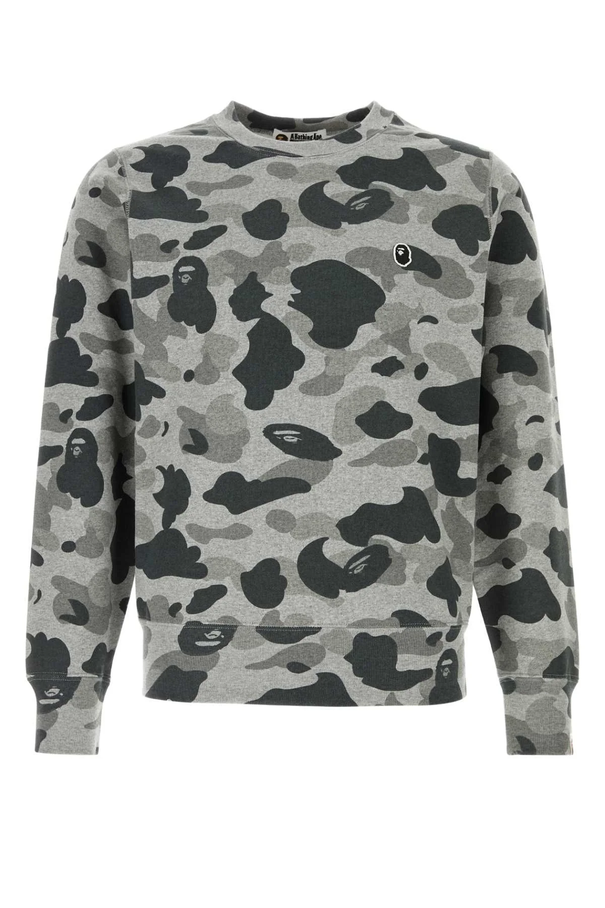 Bape Men Printed Cotton Sweatshirt - 1
