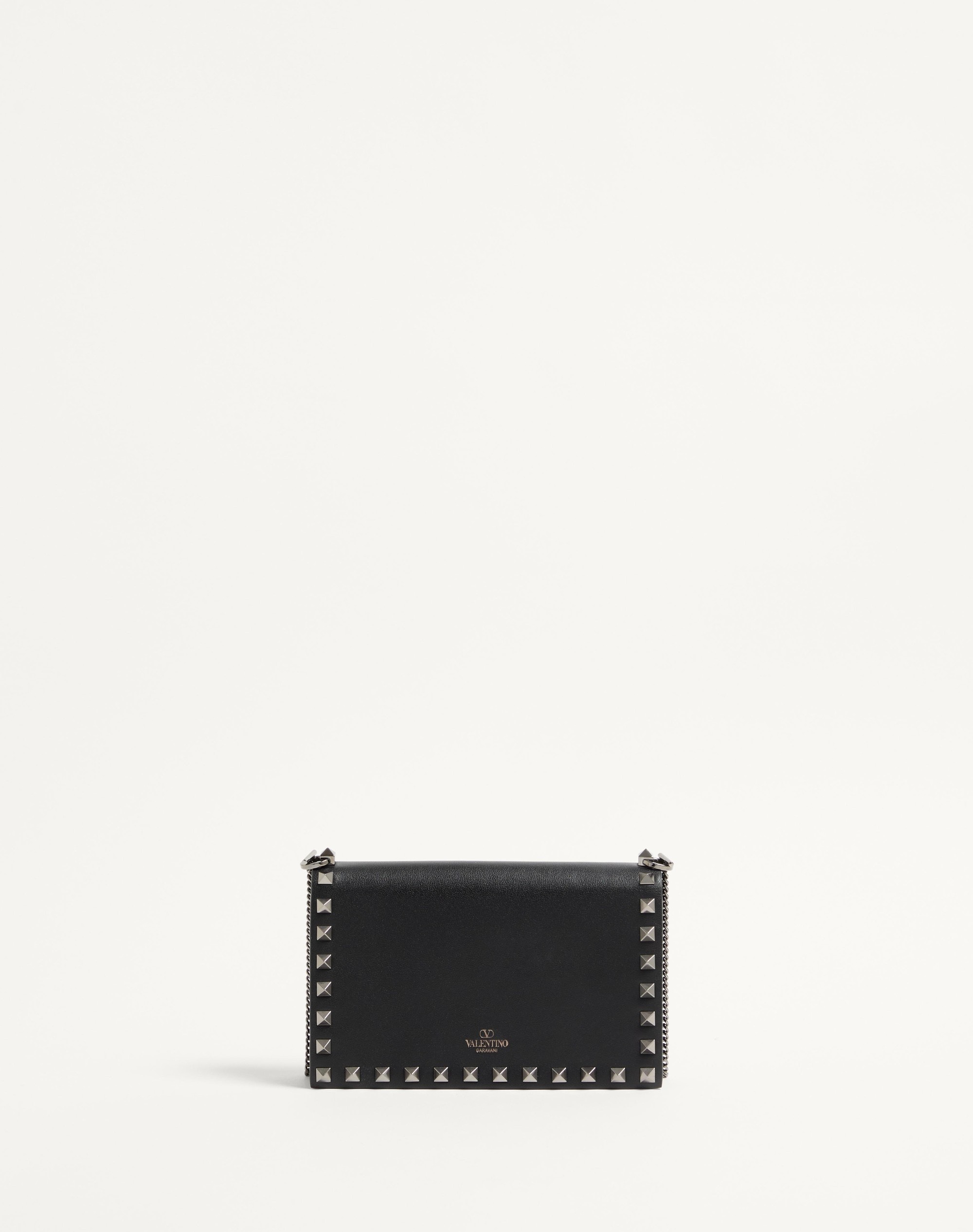 MINI ROCKSTUD CHAIN BAG IN CALFSKIN - 3