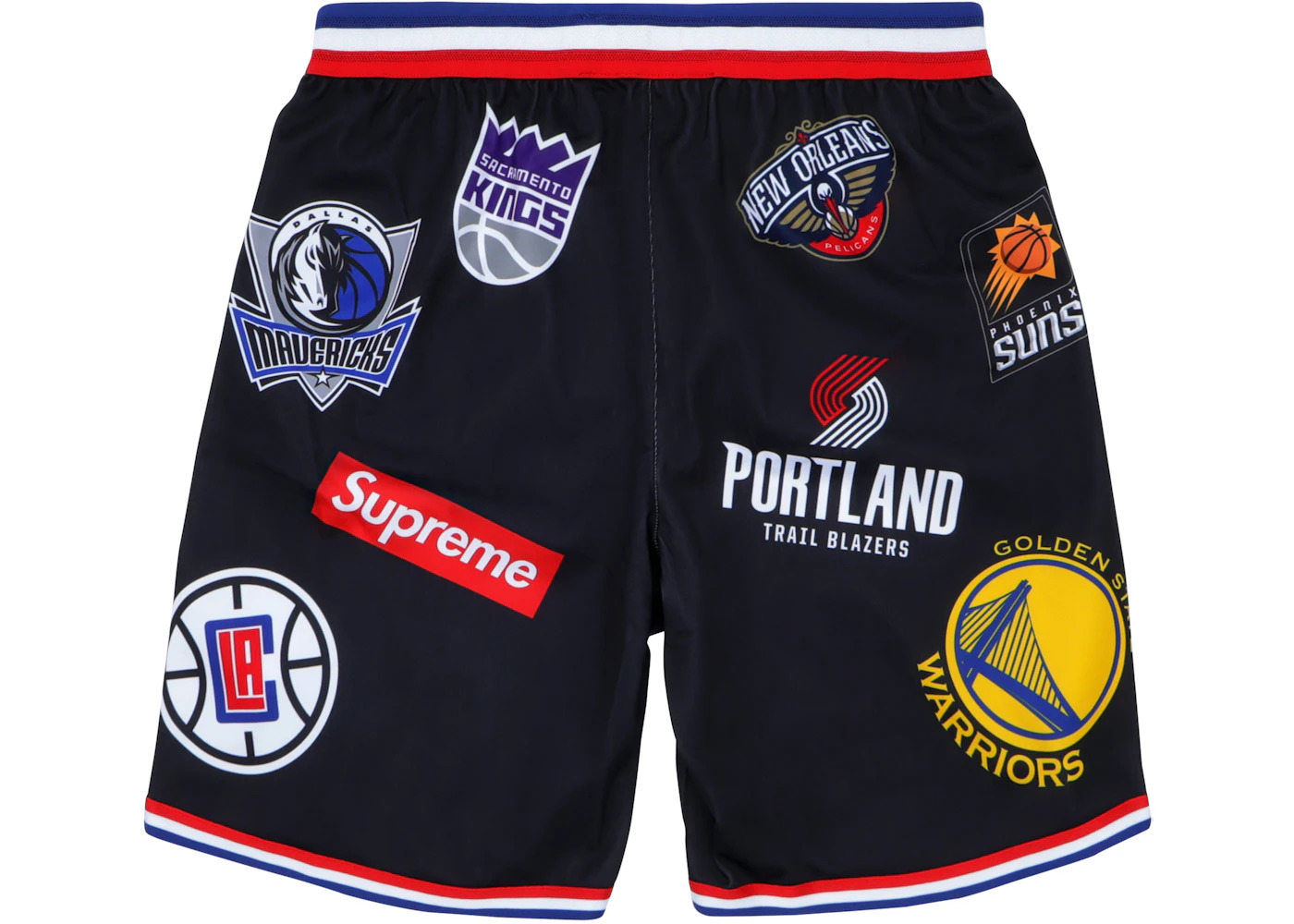 Supreme Nike/NBA Teams Authentic Short Black - 2