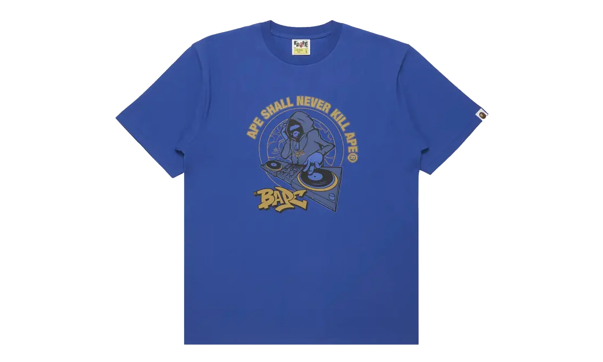 (B)Ape DJ Tee "Blue" 1J80 110 047 BLUE - 1