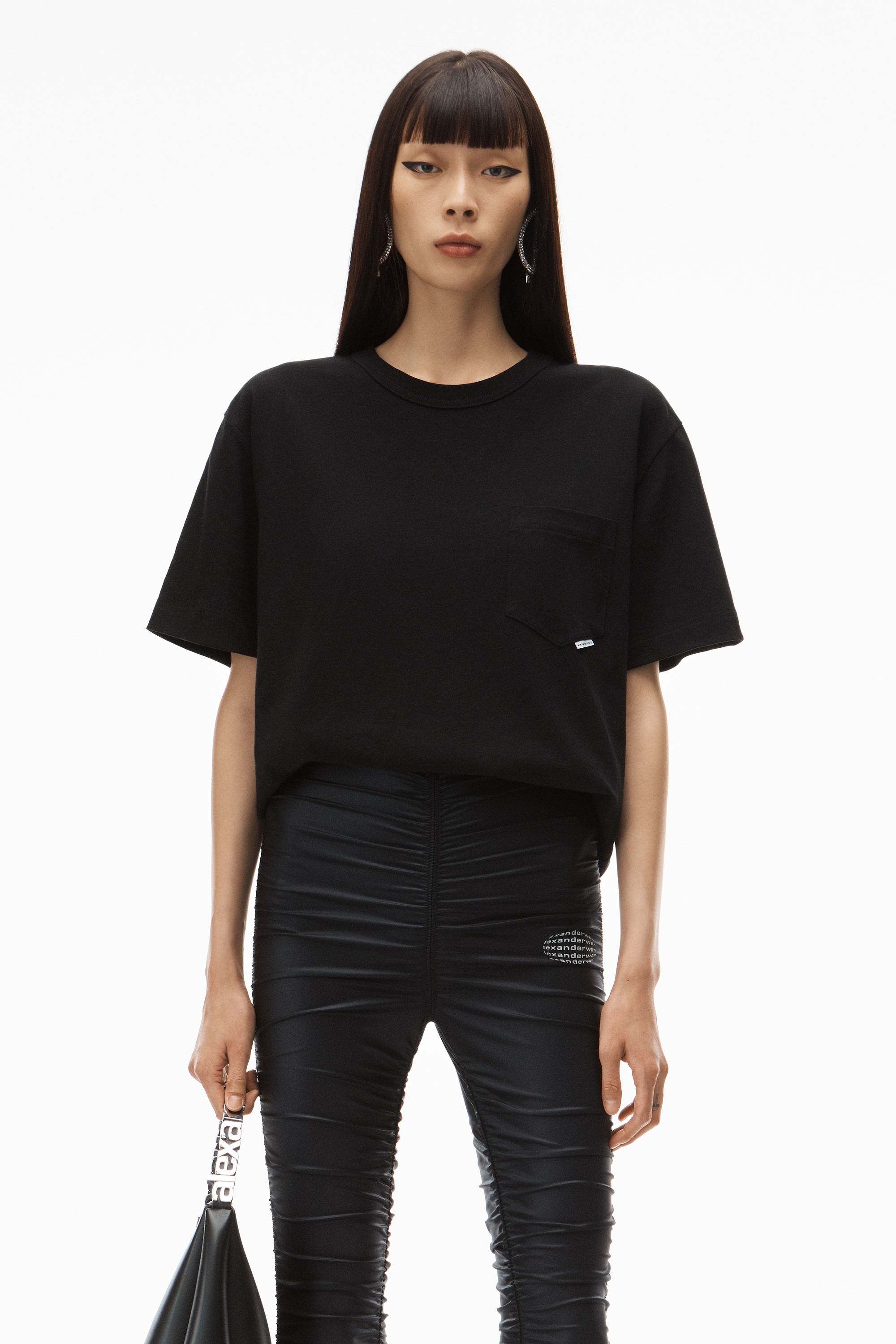 POCKET TEE IN HIGH TWIST JERSEY - 2