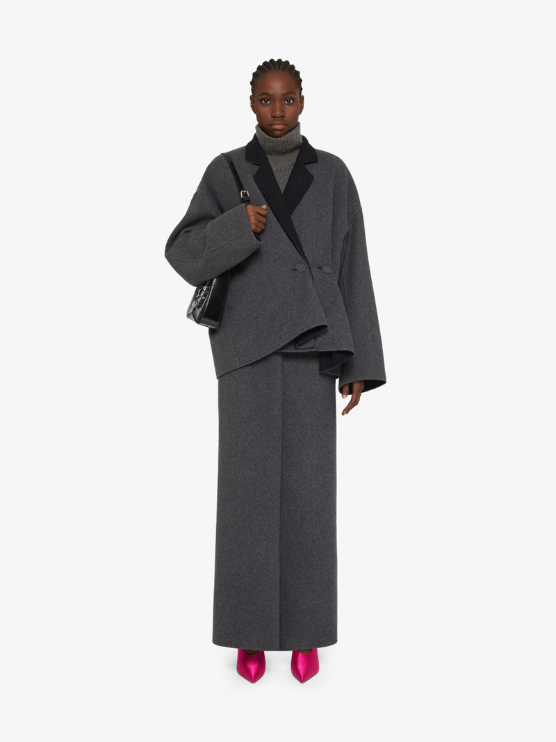 Givenchy JACKET IN DOUBLE FACE WOOL AND CASHMERE outlook