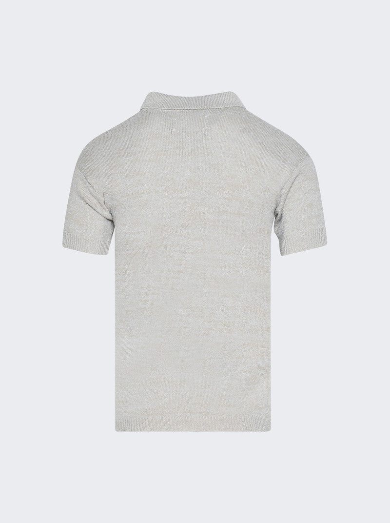 Maison Margiela Polo Shirt Ice Blue And Beige outlook