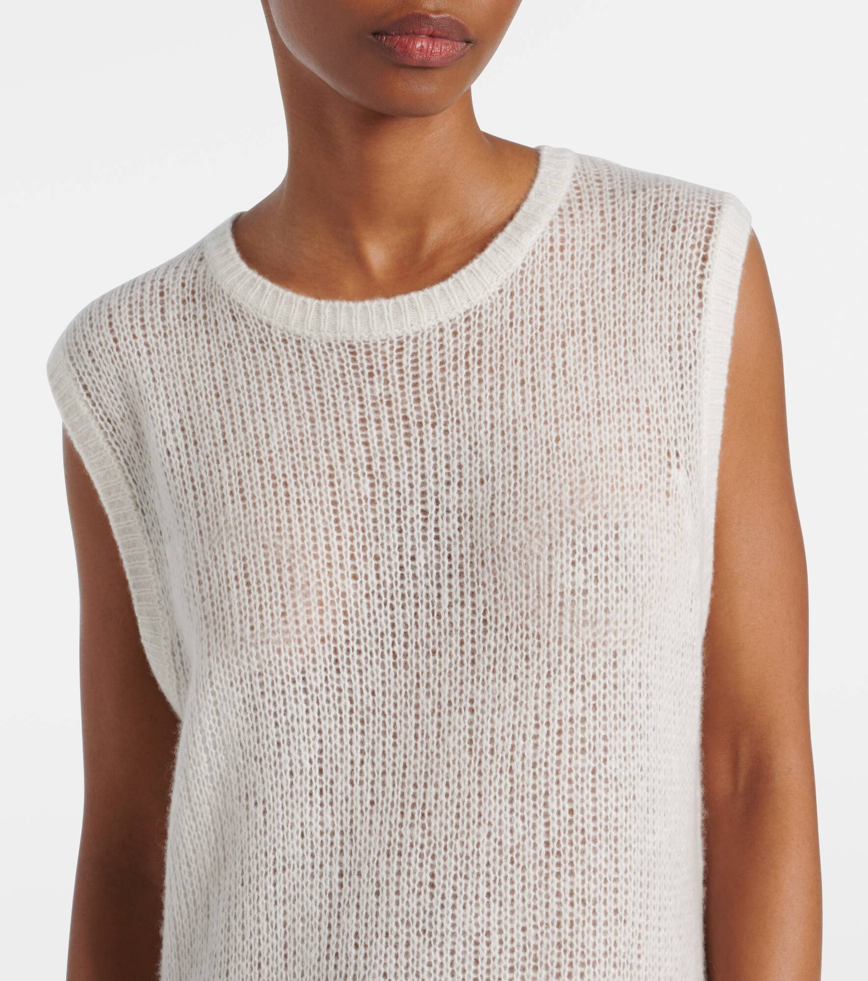 Madalena cashmere and silk maxi dress - 4