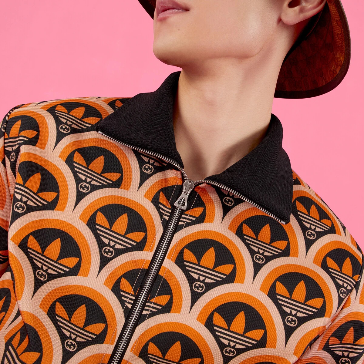 adidas x Gucci Trefoil print jacket - 4