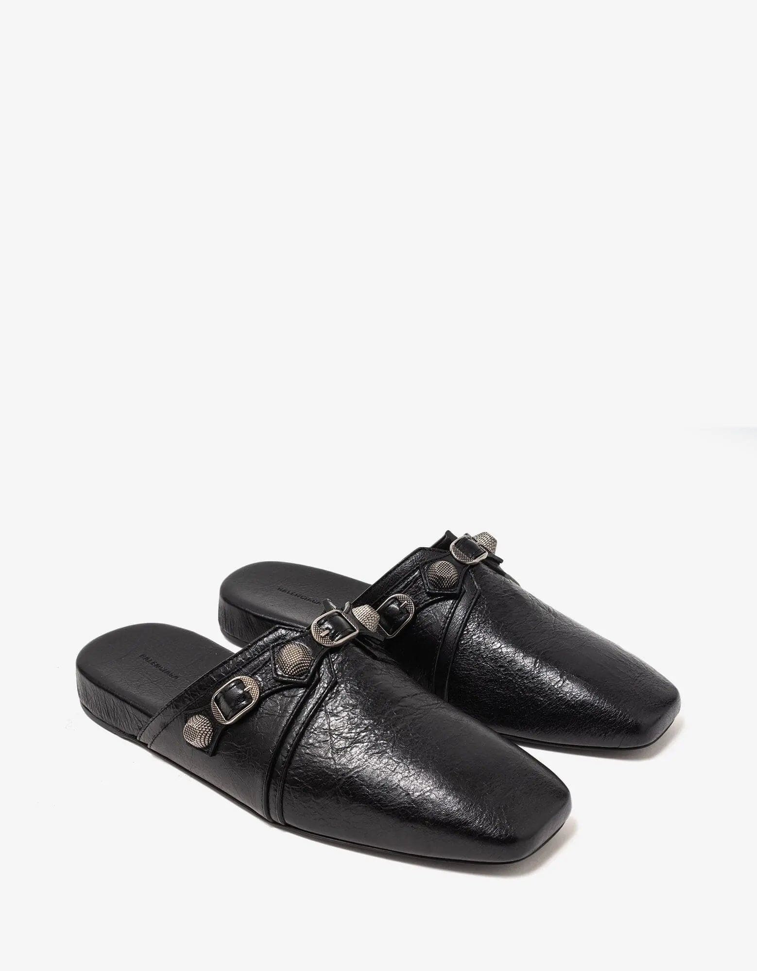 Balenciaga Black Cosy Cagole Mule - 1