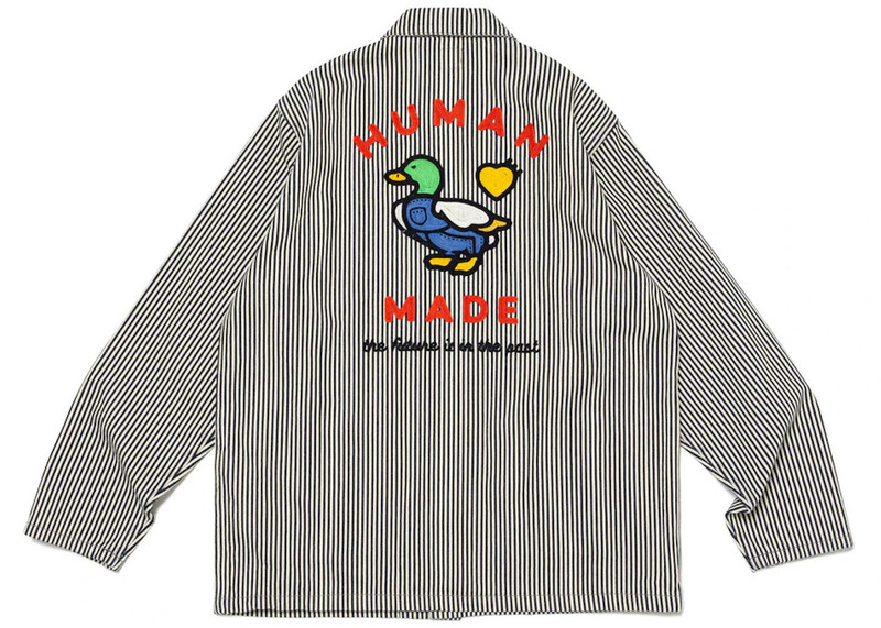 Human Made Human Made Hickory Coverall Jacket Indigo outlook
