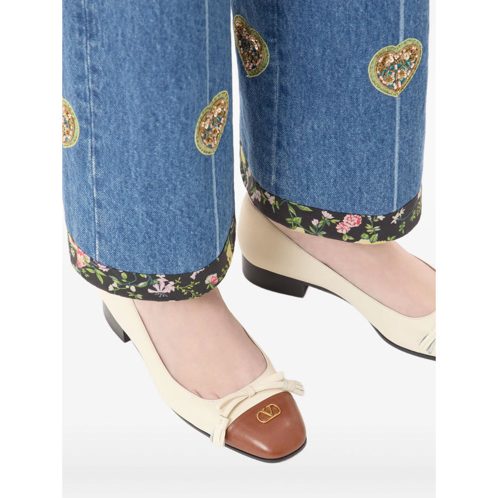 Valentino Garavani Neutrals Ballet Flats Women - 3