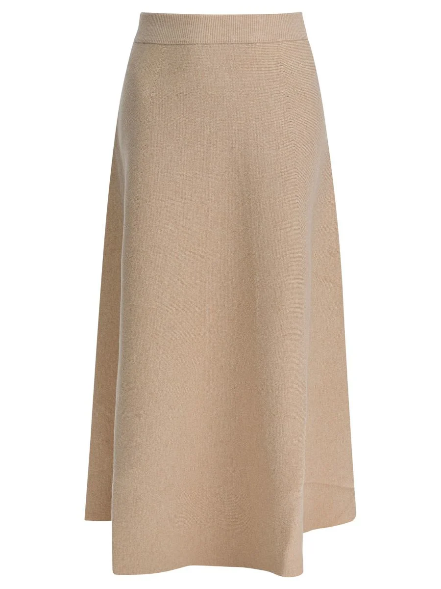 Max Mara Wool And Cashmere Flared Skirt - 1