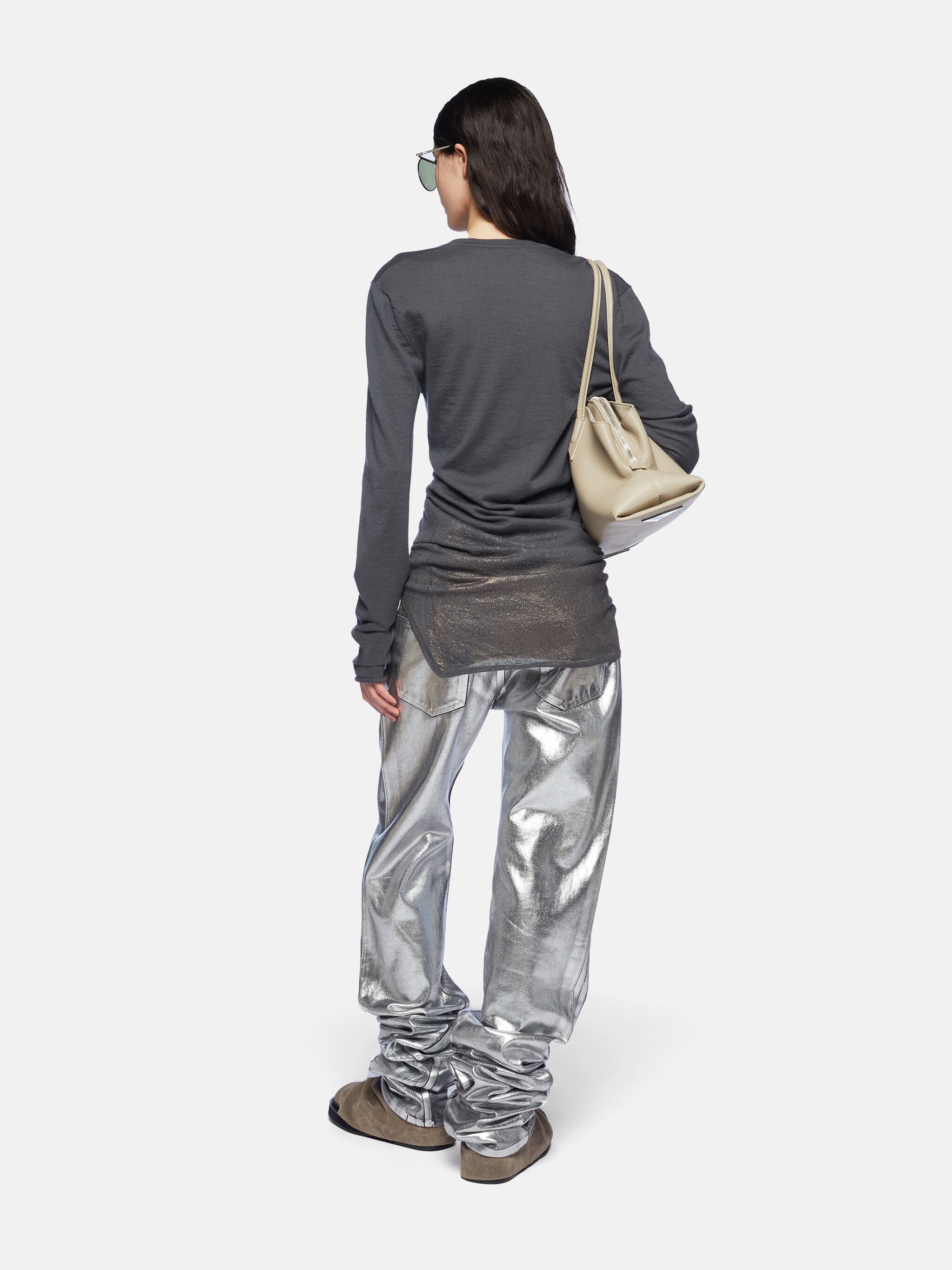 SILVER LONG PANTS - 3