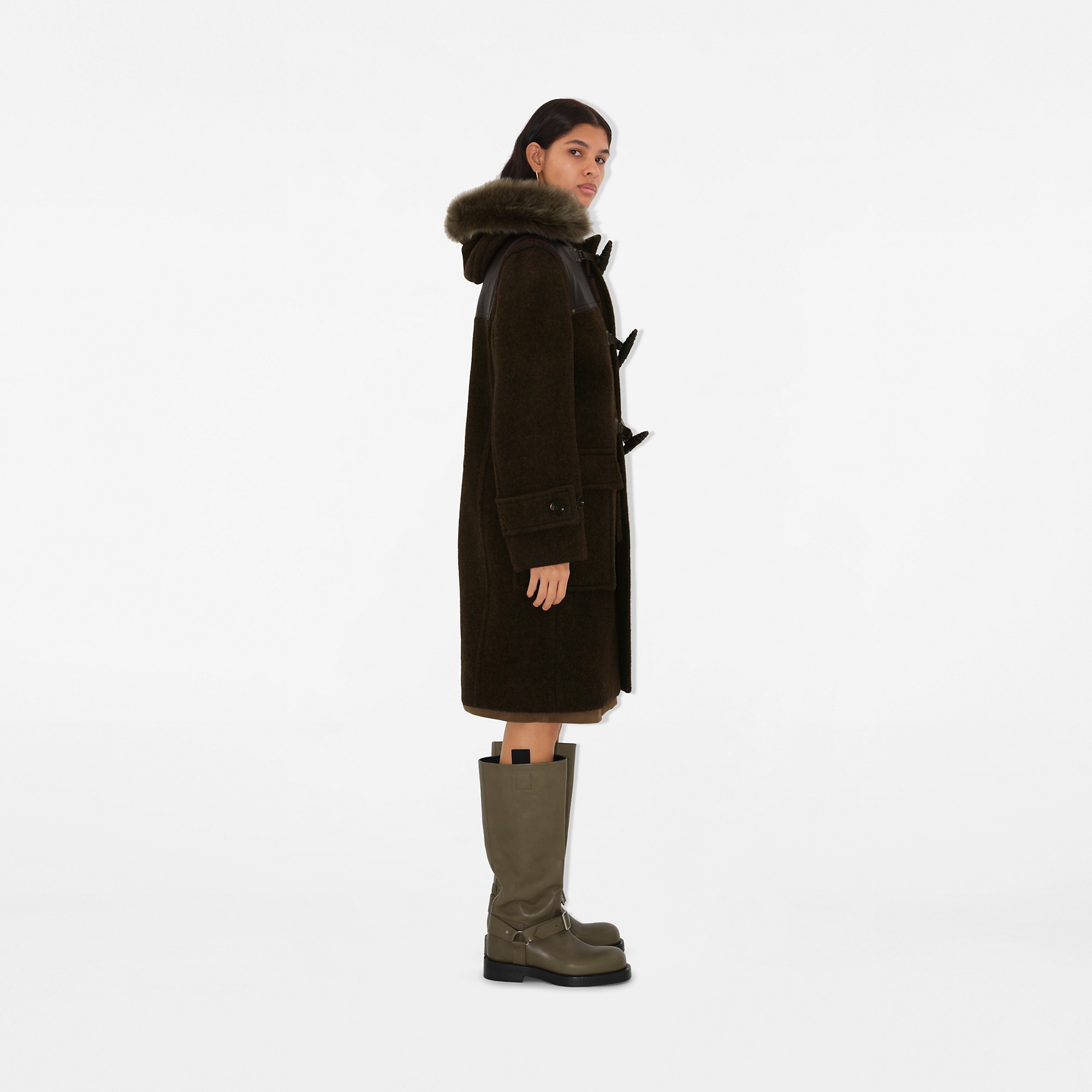 Wool Duffle Coat - 3