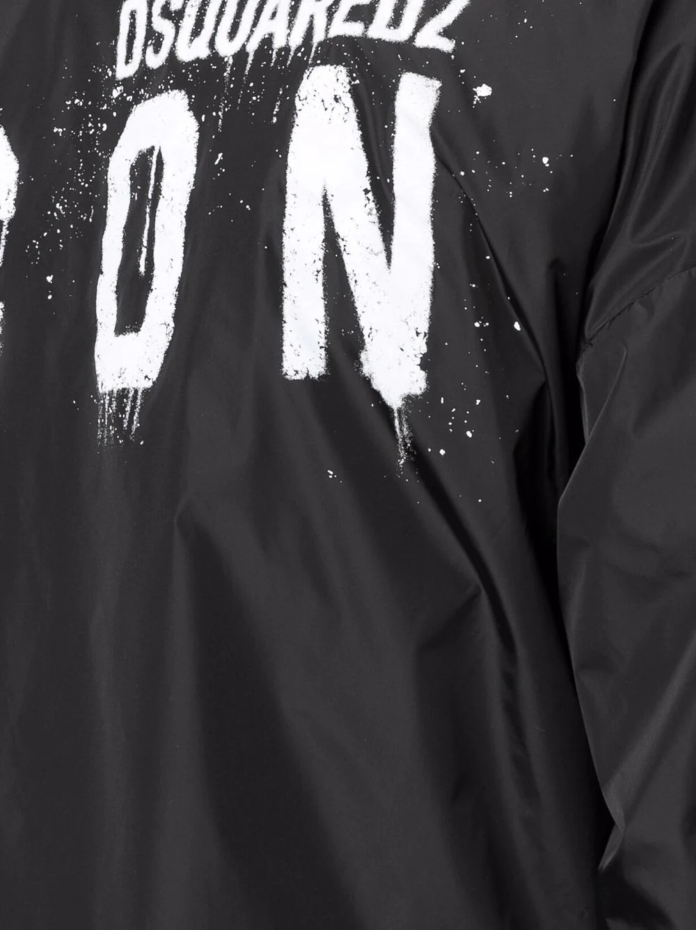 Icon-print hooded jacket - 5