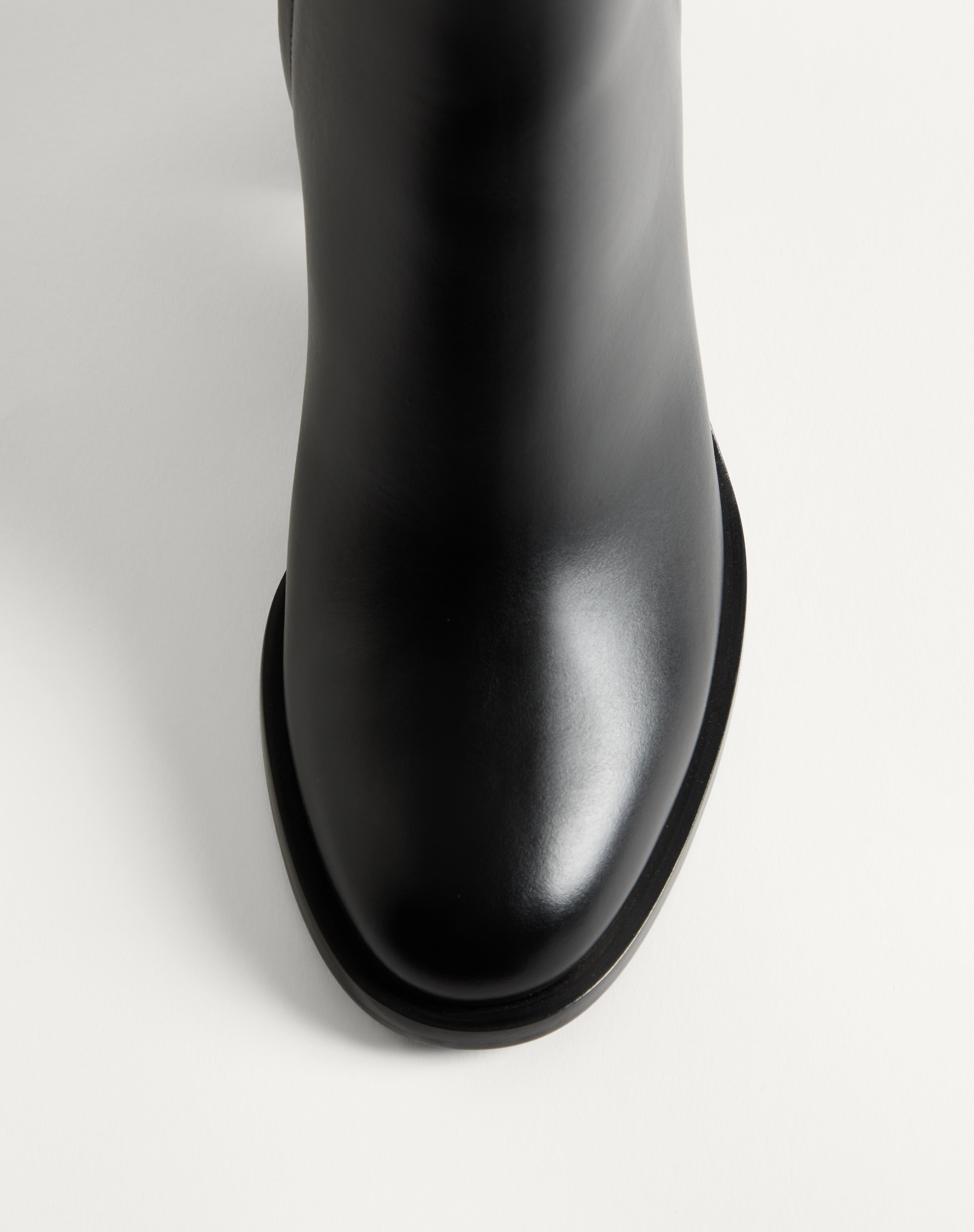 VLOGO SIGNATURE CALFSKIN ANKLE BOOT 75MM - 5