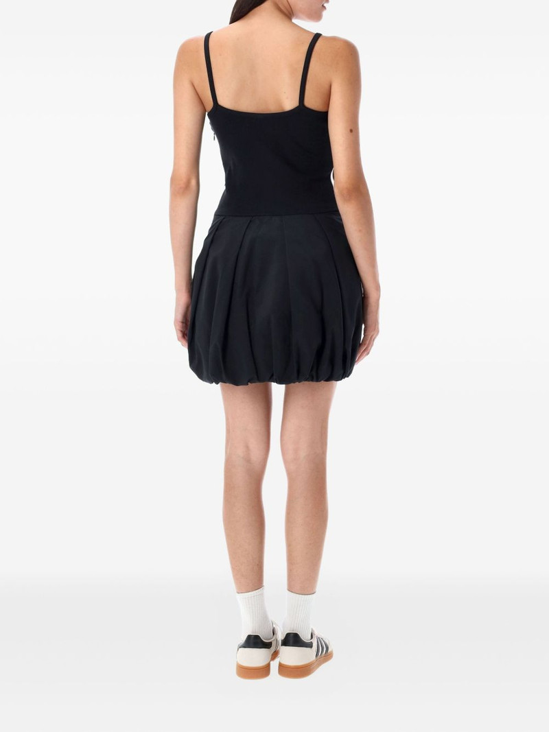 adidas balloon-skirt three-stripe mini day dress outlook
