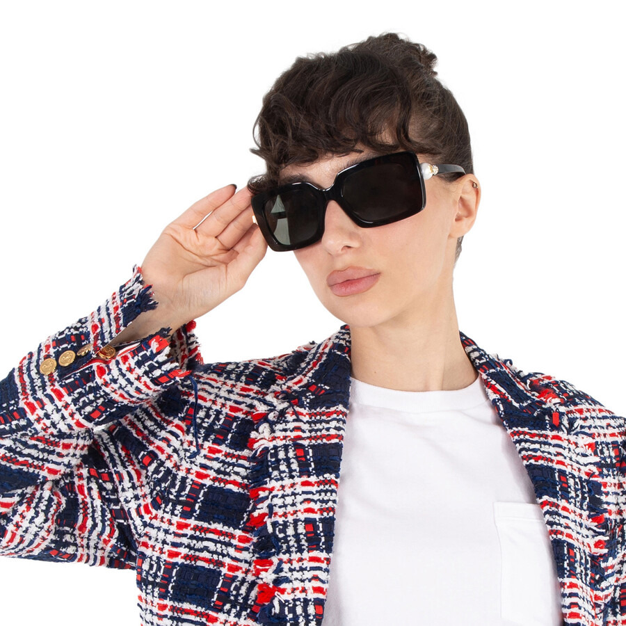 Givenchy Grey Square Ladies Sunglasses GV40071I 01N 55 - 2