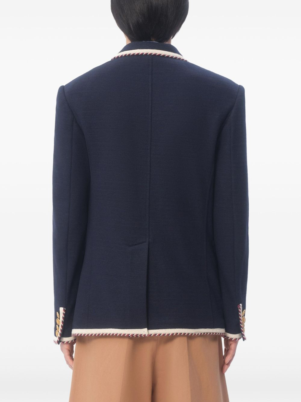 single-breasted blazer - 4
