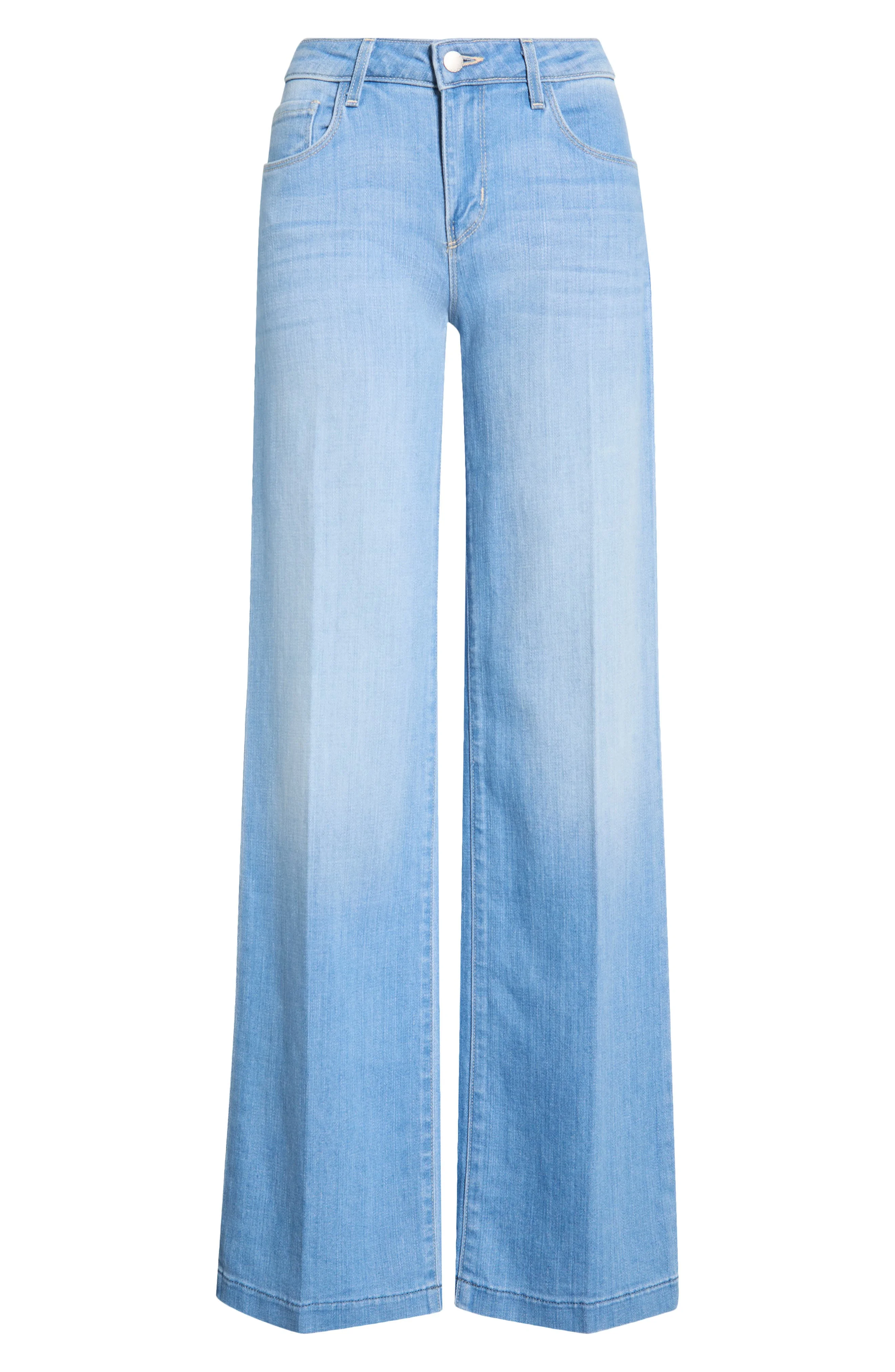 L'AGENCE Joanne Wide Leg Jeans in Amherst at Nordstrom - 1
