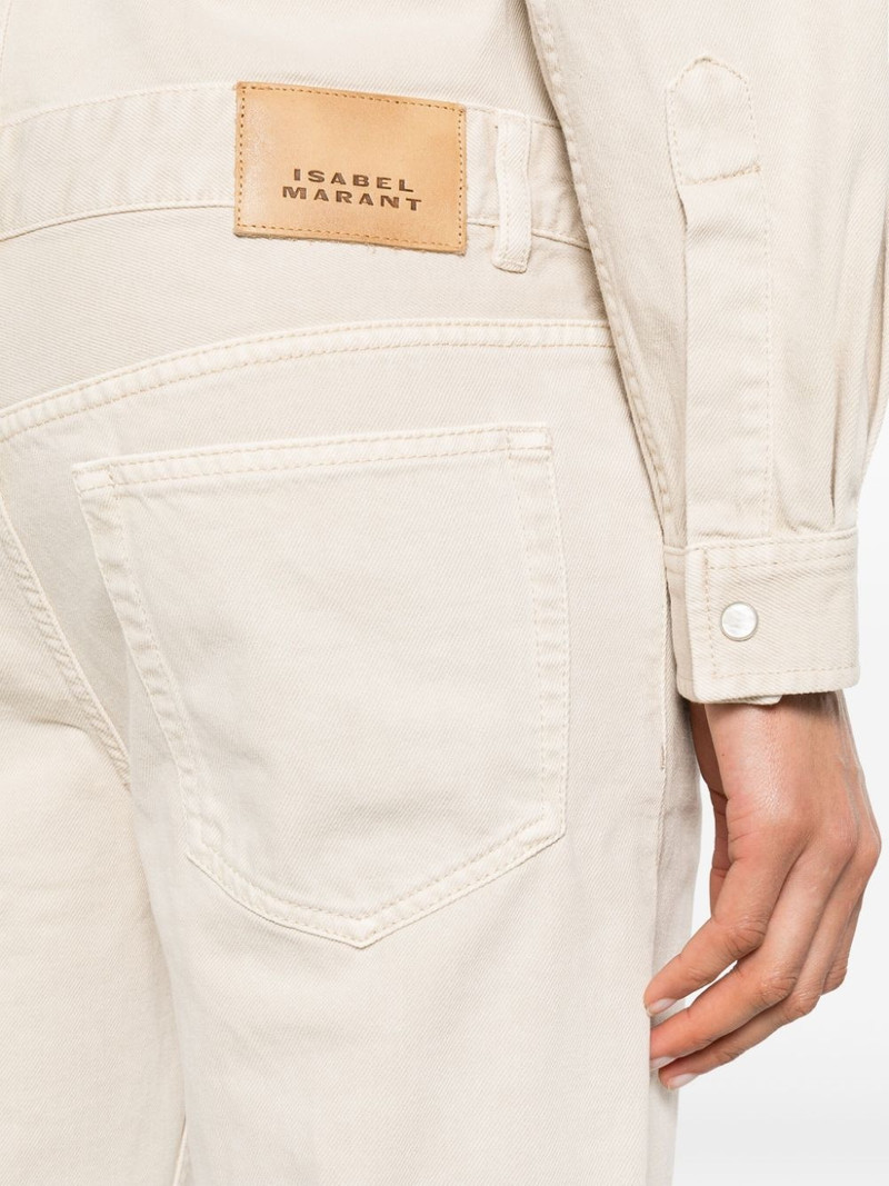 Imane long-sleeve denim jumpsuit 5