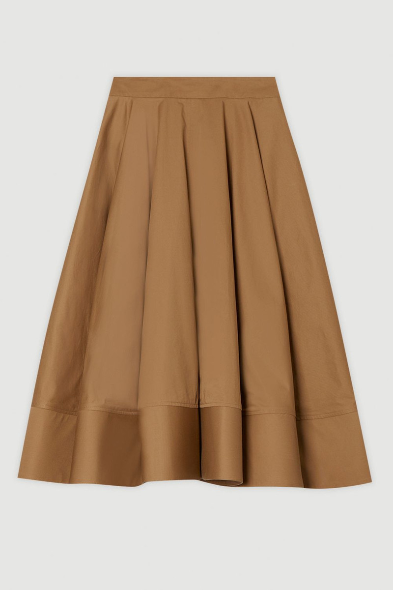 Cotton Tailored Full Skirt 4