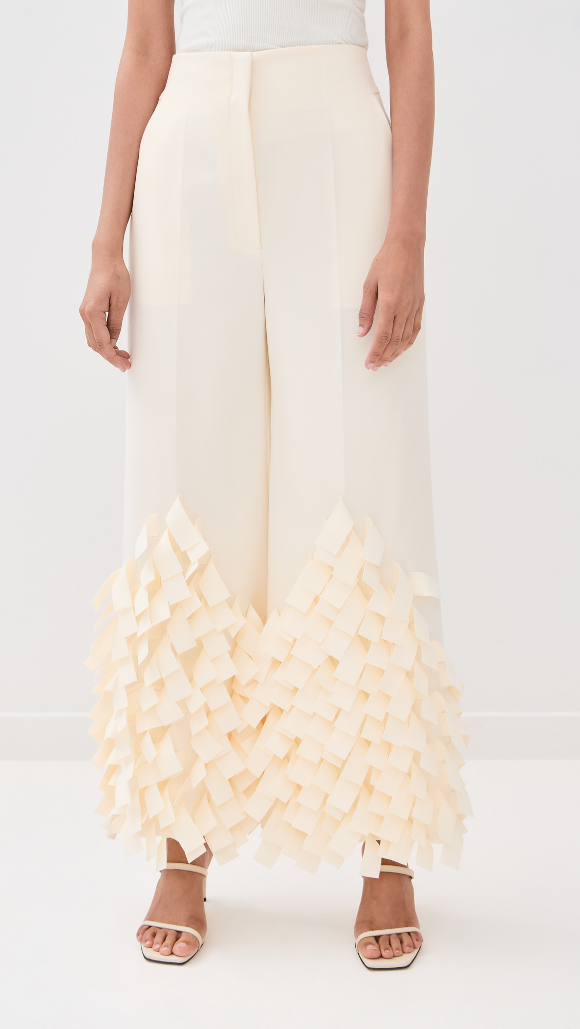Rectangle Fringe Culottes - 7