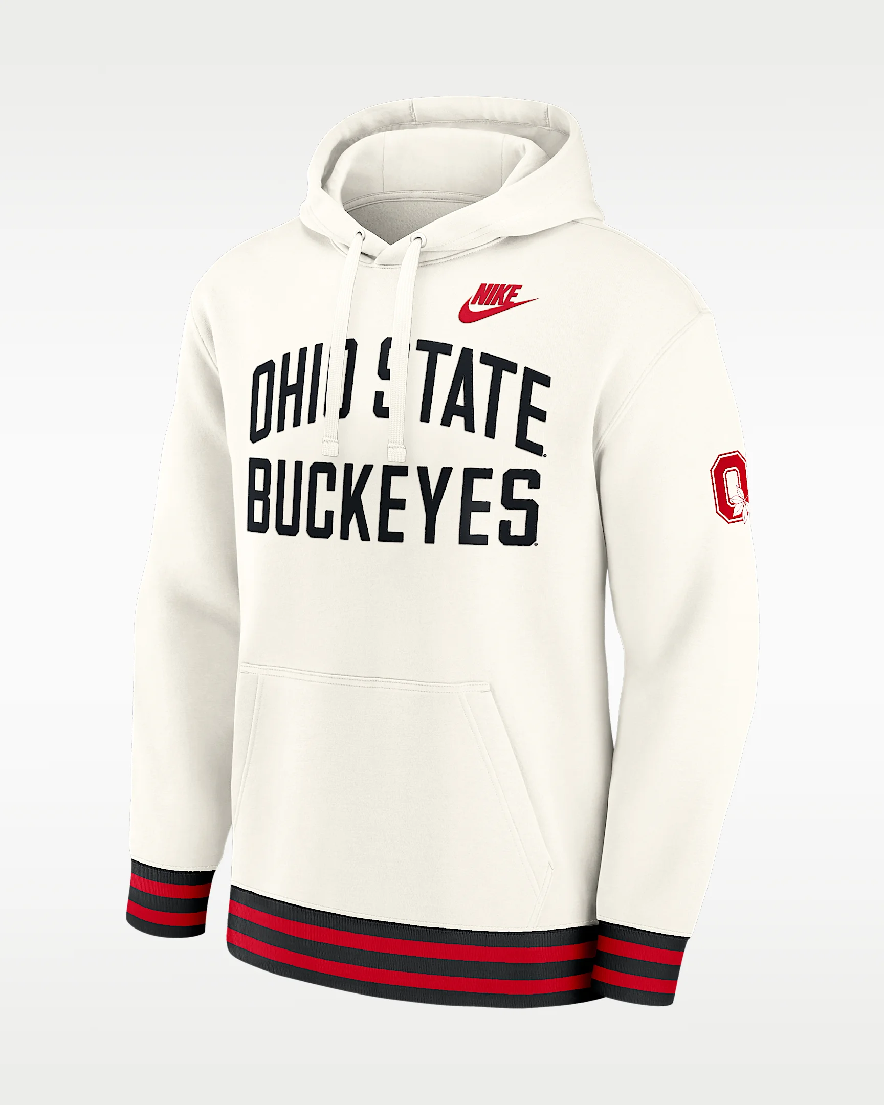 Ohio State Legacy Men's Nike College Pullover Hoodie - 1