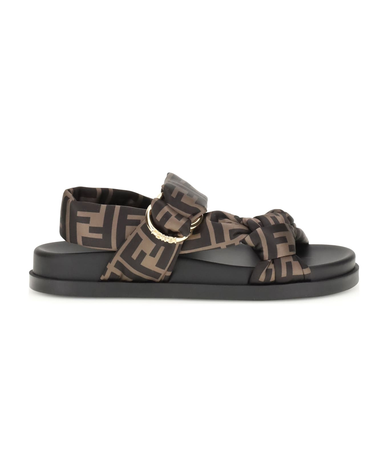 Ff Satin Sandals - 1