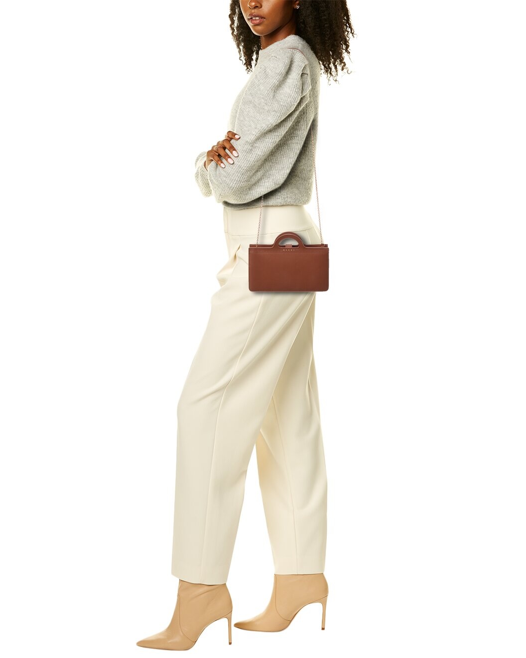 Marni Tropicalia Leather Wallet On Chain - 4