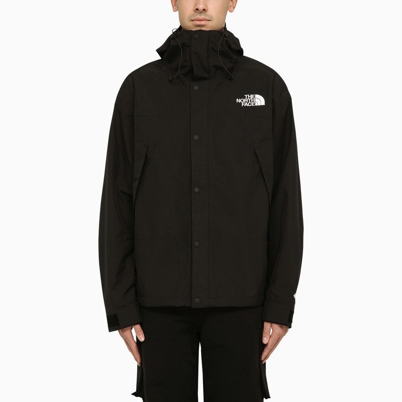 LIGHTWEIGHT BLACK JACKET WITH LOGO - 1