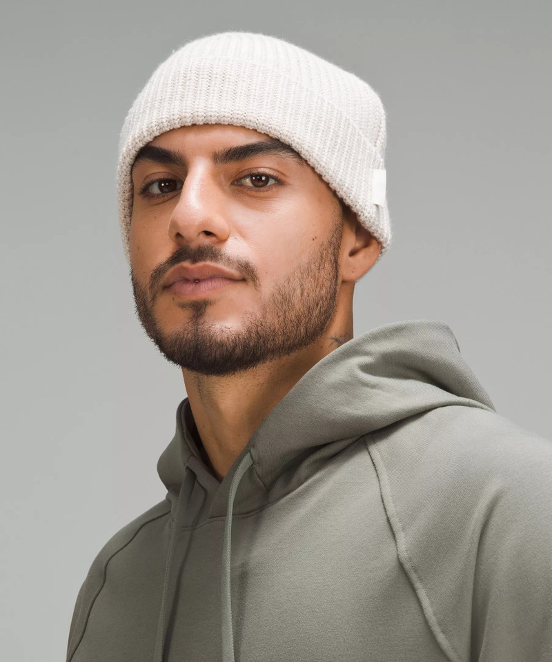 Close-Fit Wool-Blend Ribbed Knit Beanie 5