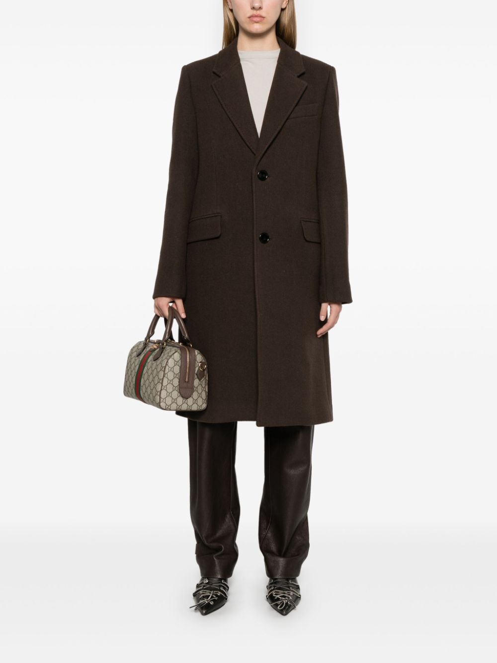 virgin wool coat - 2