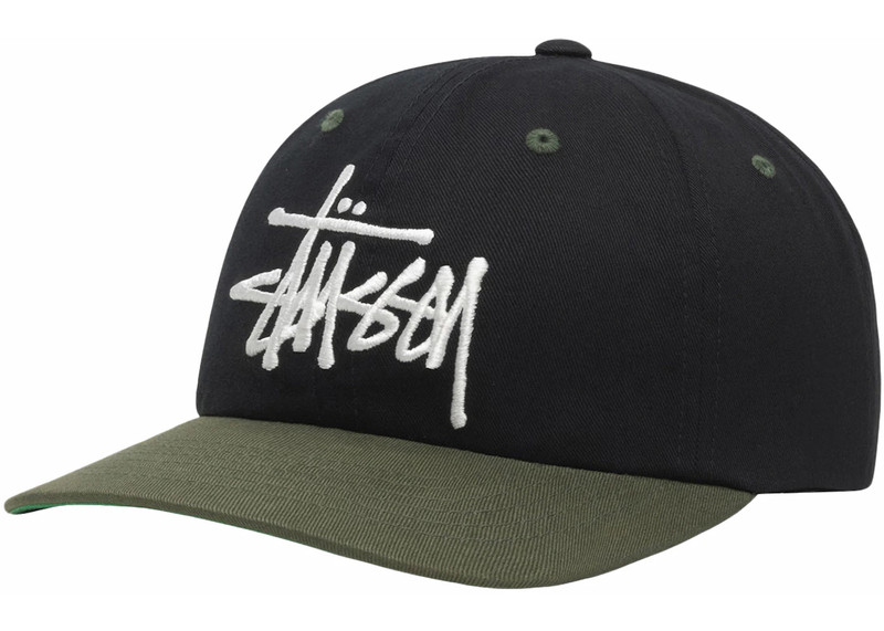 Stüssy Stussy Low Profile Big Basic Snapback Black outlook
