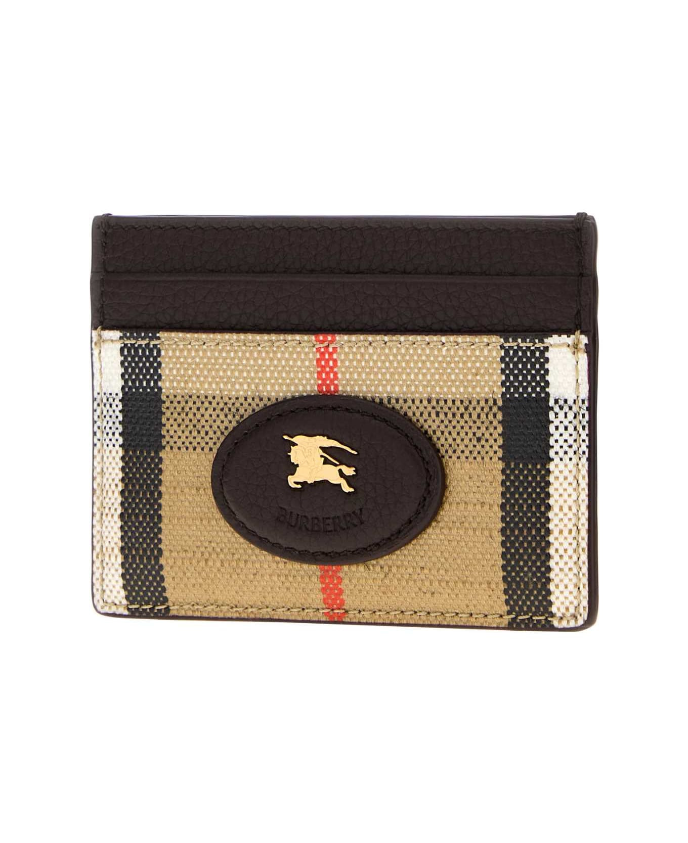 Printed Canvas Card Holder - 2