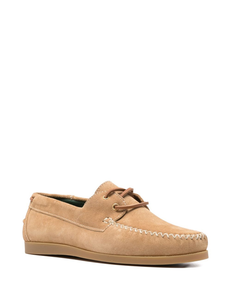 VINNY’s almond-toe boat shoes outlook