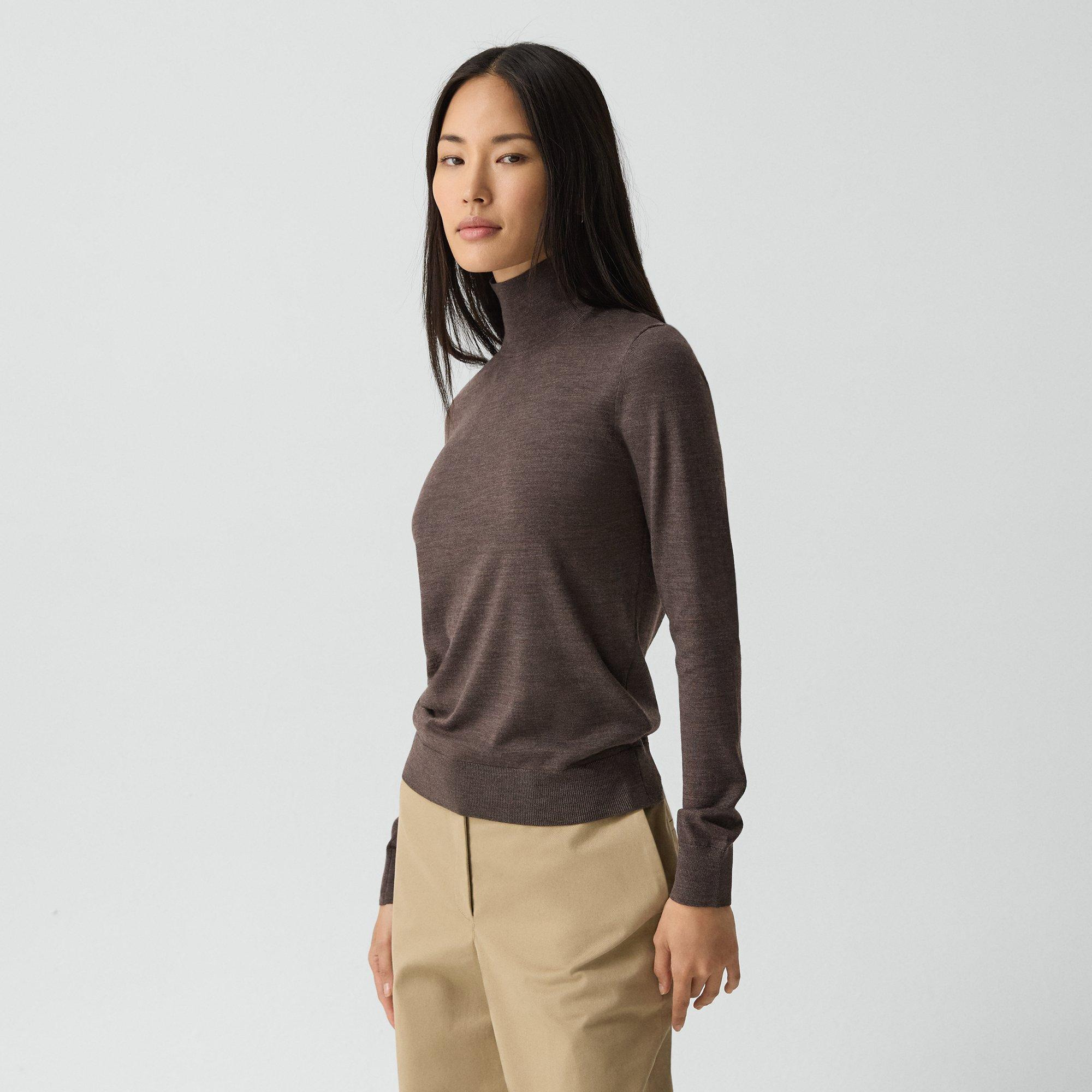 Turtleneck Sweater in Regal Wool - 2