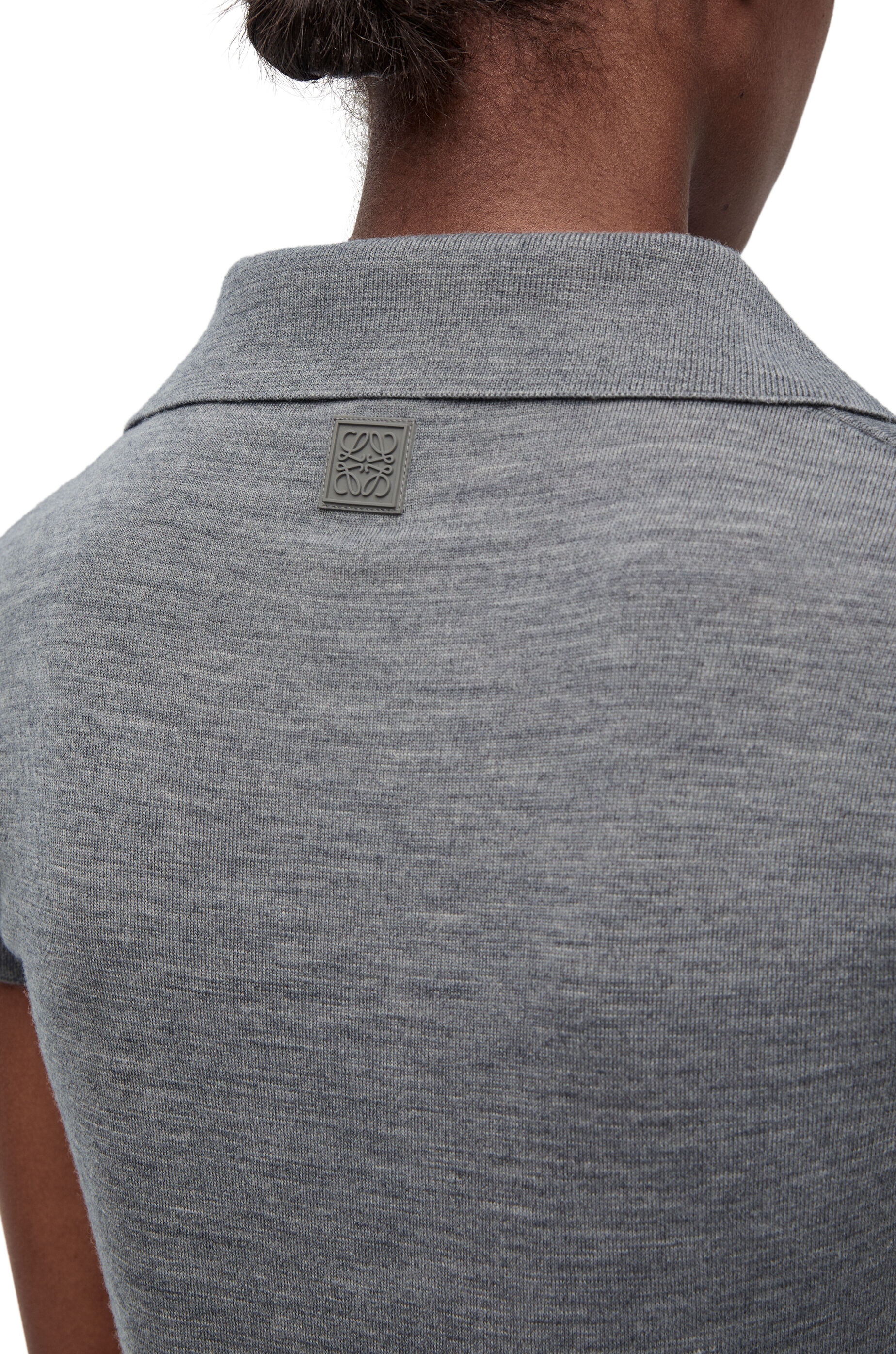 Polo sweater in wool - 6