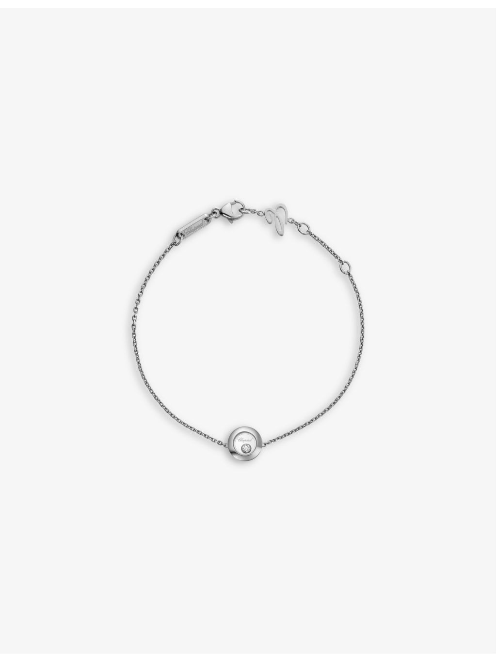 Happy Diamonds Icons 18ct white-gold and 0.05ct diamond bracelet - 4