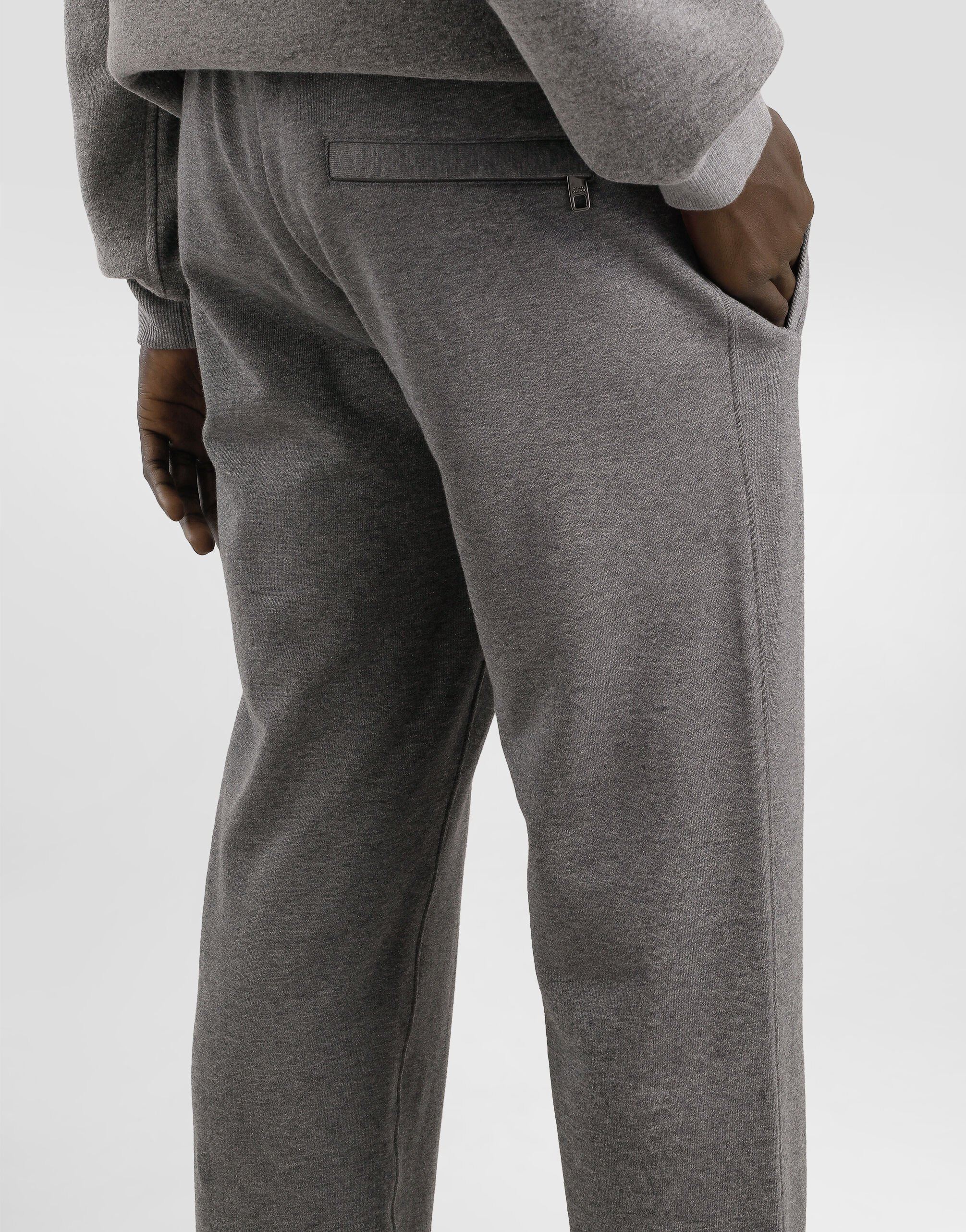 Jersey joggers with patch - 5