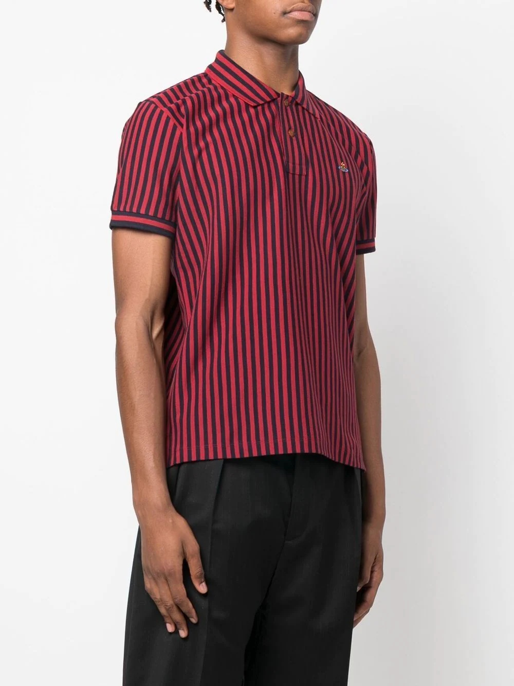 striped Orb polo shirt - 3