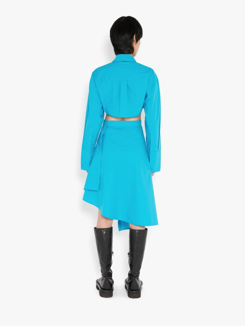 TWISTED CUT OUT SHIRT DRESS 4