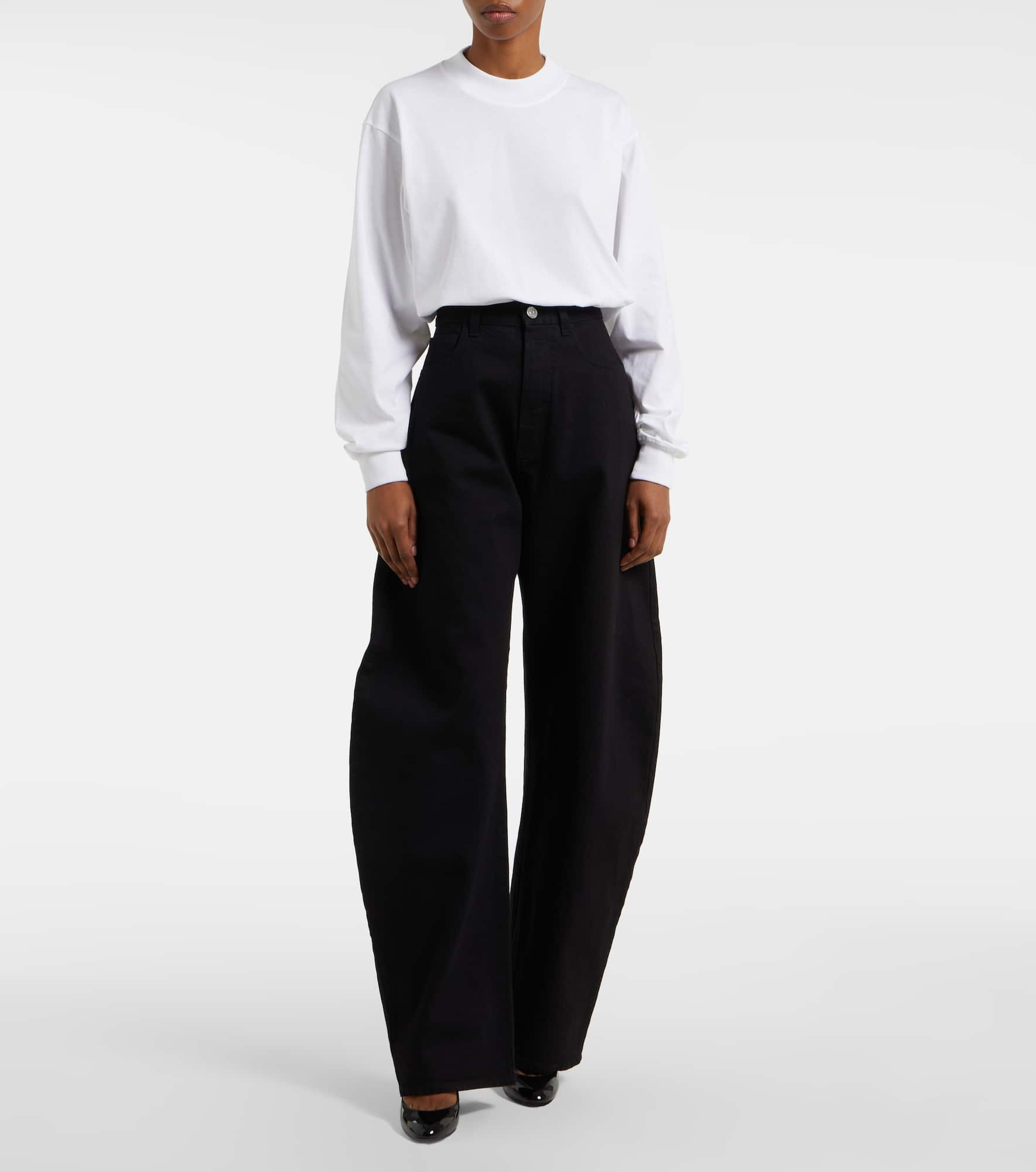 Cotton jersey sweatshirt - 2