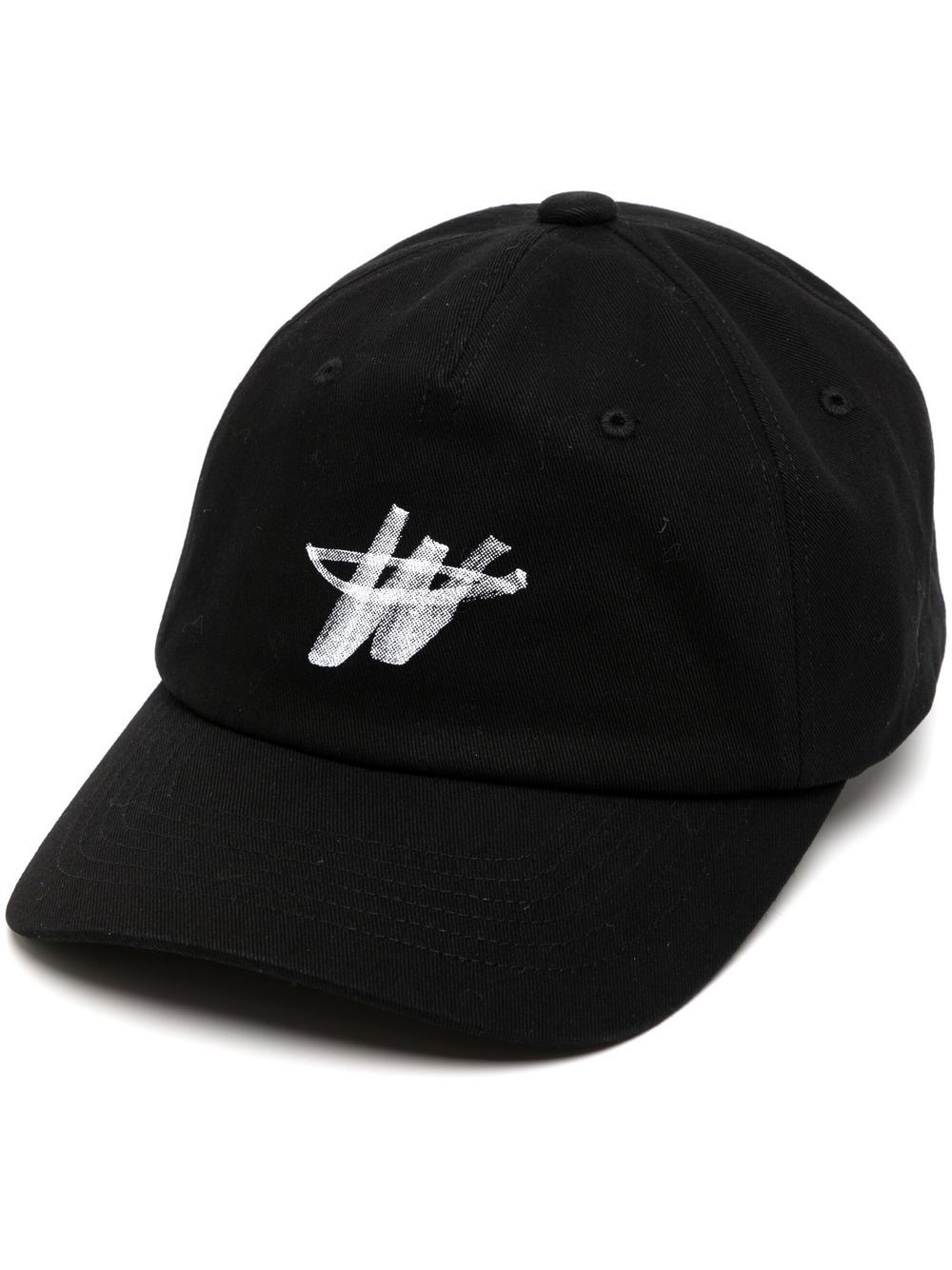 logo-print detail baseball cap - 1