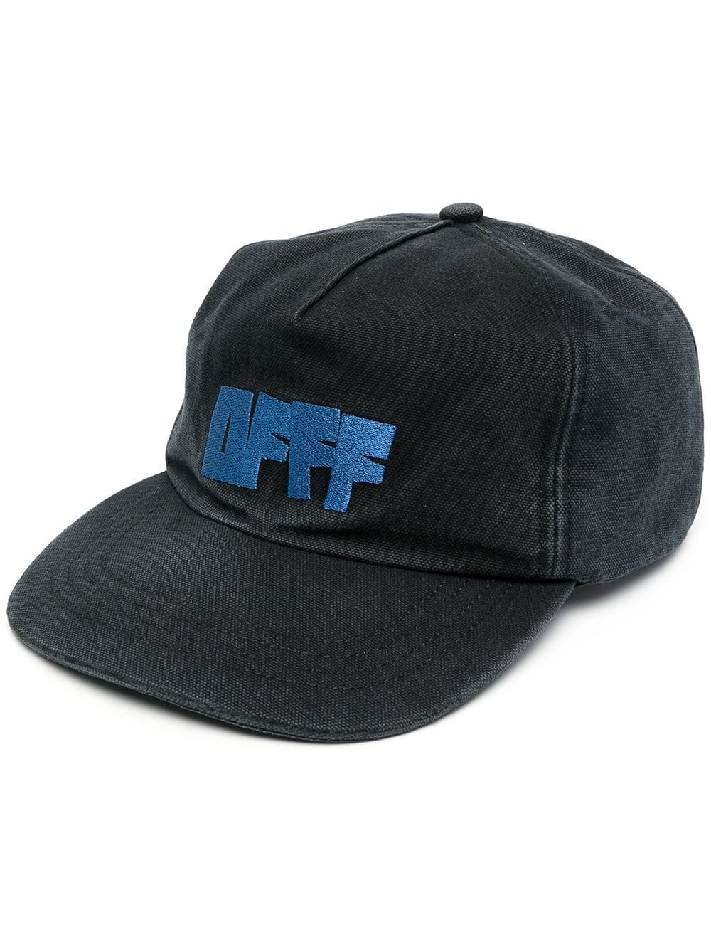 logo-embroidered cap - 1