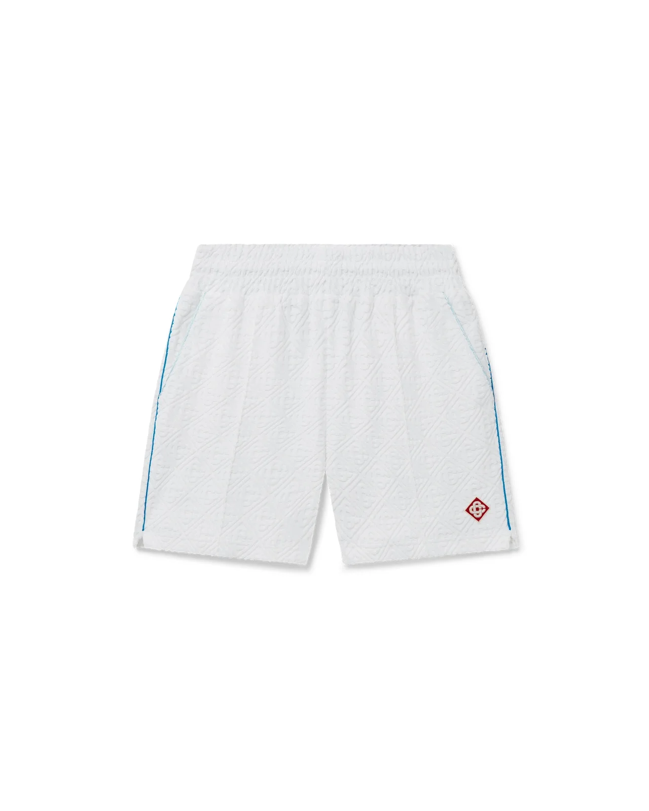 Tennis Stripe Towelling Shorts | Casablanca Paris - 1